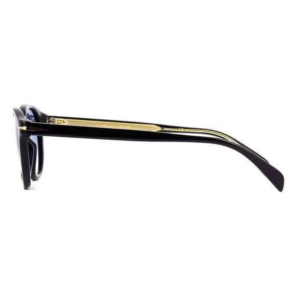 New DAVID BECKHAM Black Square DB 1007/S 80708 Sunglasses Women - Picture 3 of 4